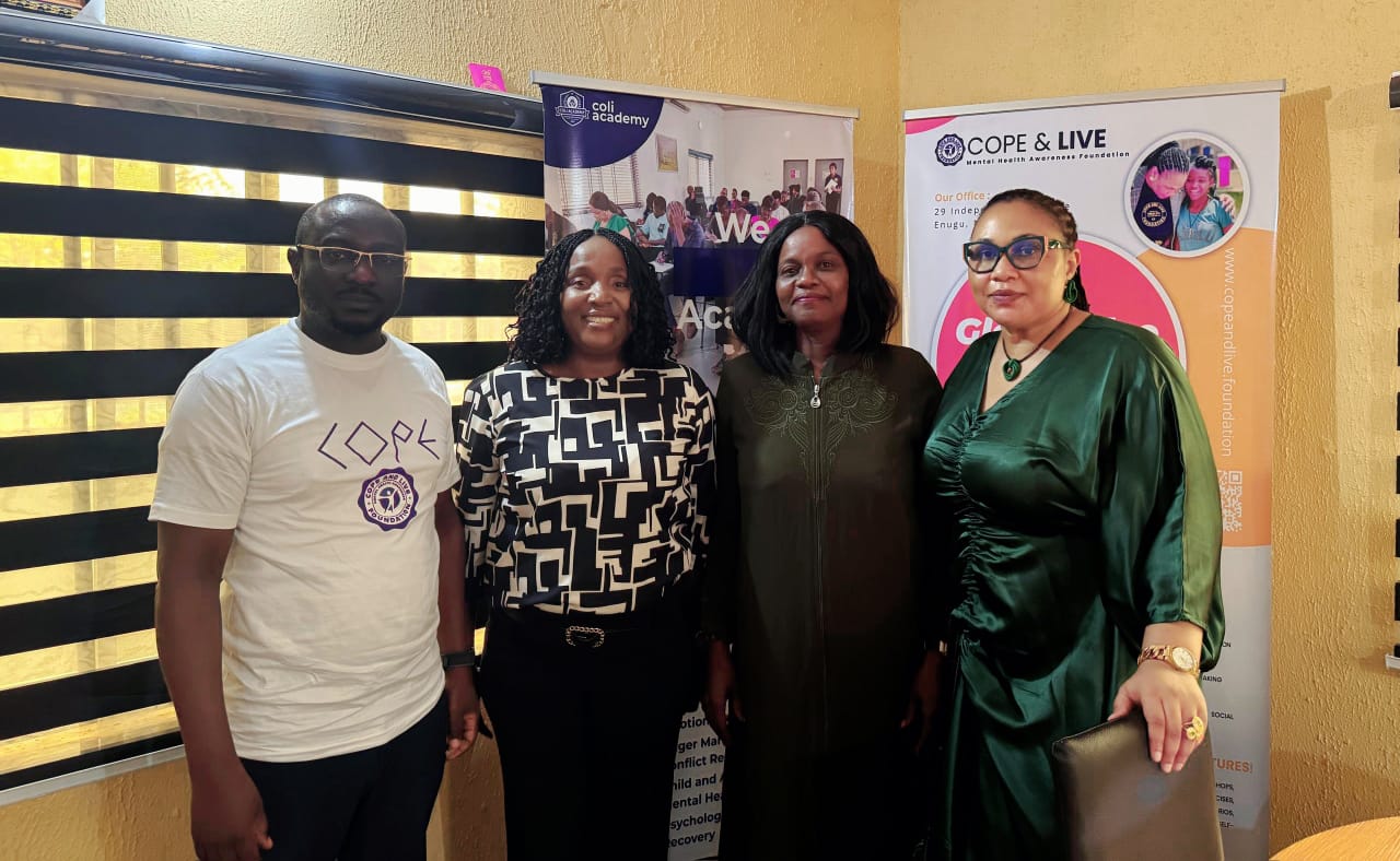 Building Bridges for Mental Health: UNTH Foundation Visits Cope and Live Foundation